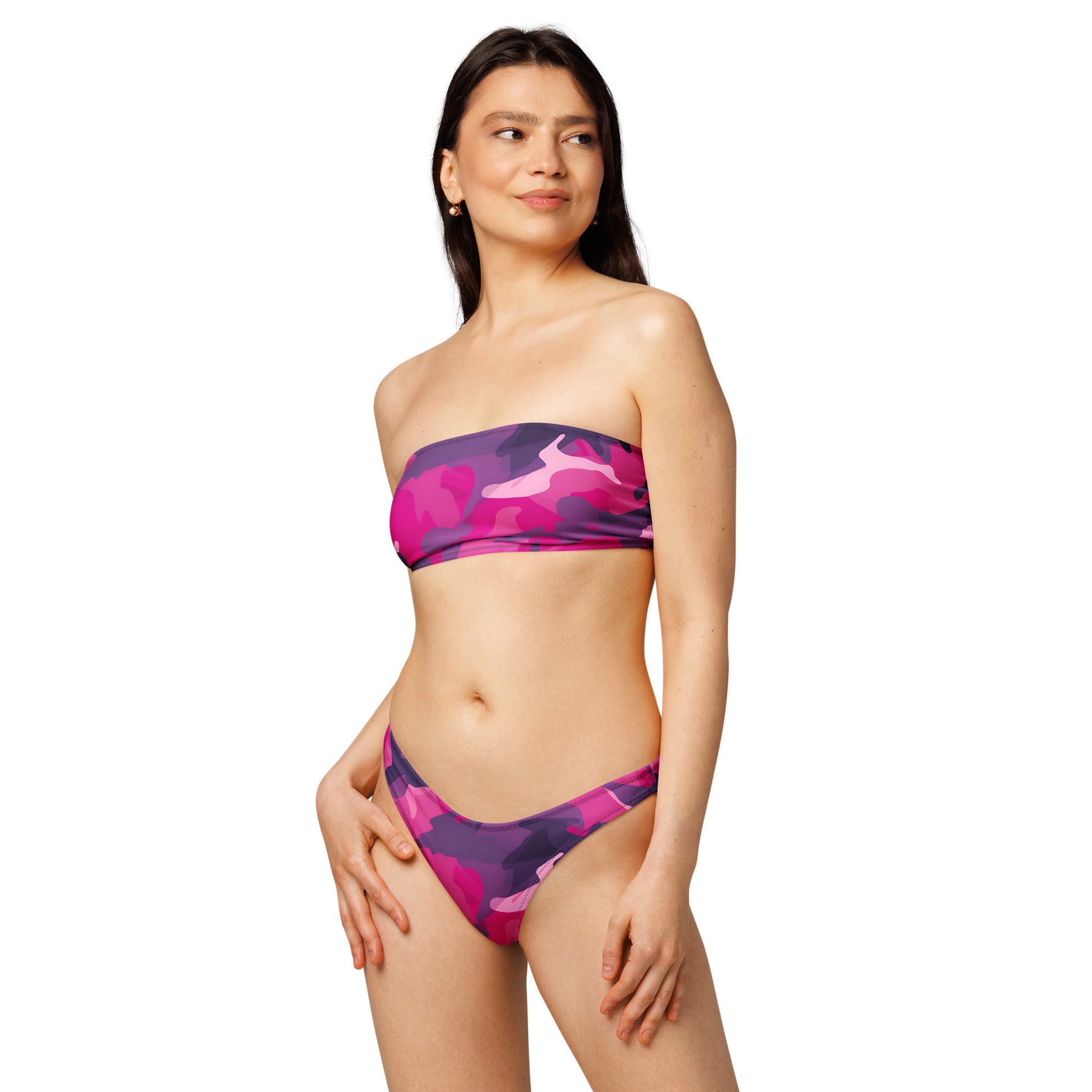 nachhaltiger-bandeau-bikini-pink-camouflage-v1-recyceltes-material-mit-allover-druck-bikini-jlr-design-2 - JLR Design