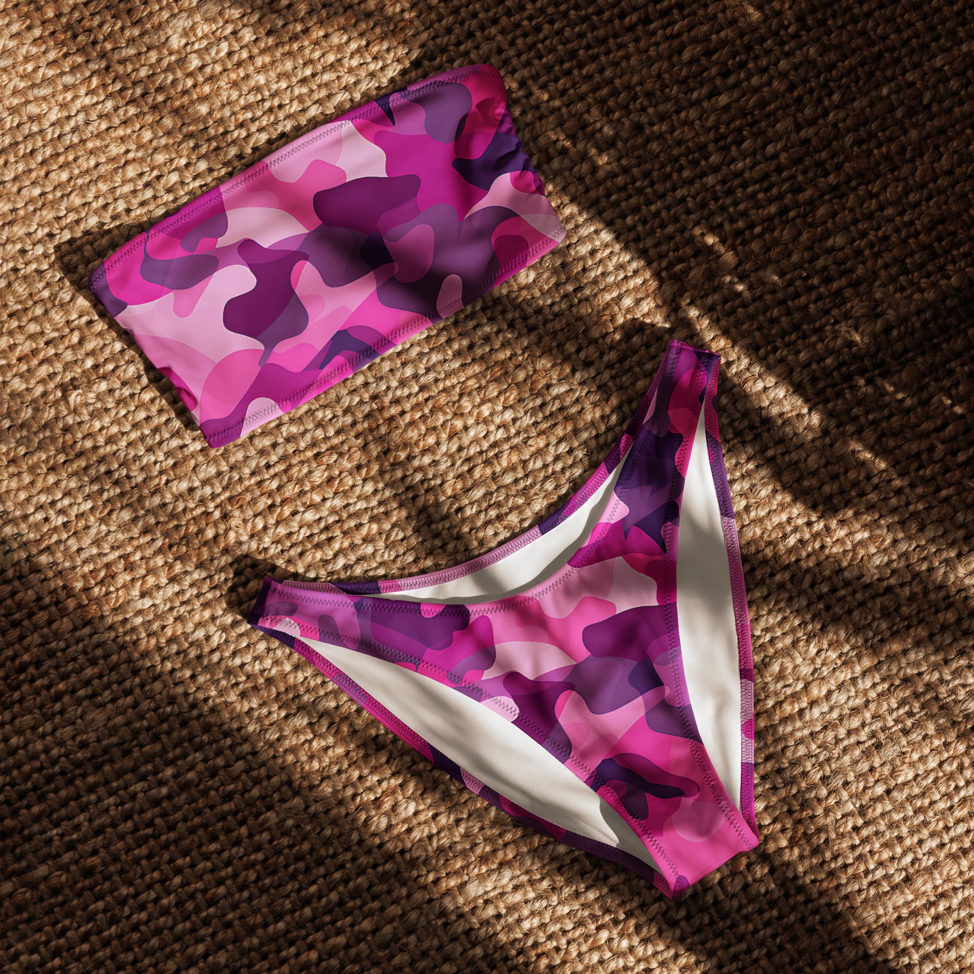 nachhaltiger-bandeau-bikini-pink-camouflage-v2-recyceltes-material-mit-allover-druck-bikini-jlr-design-4 - JLR Design