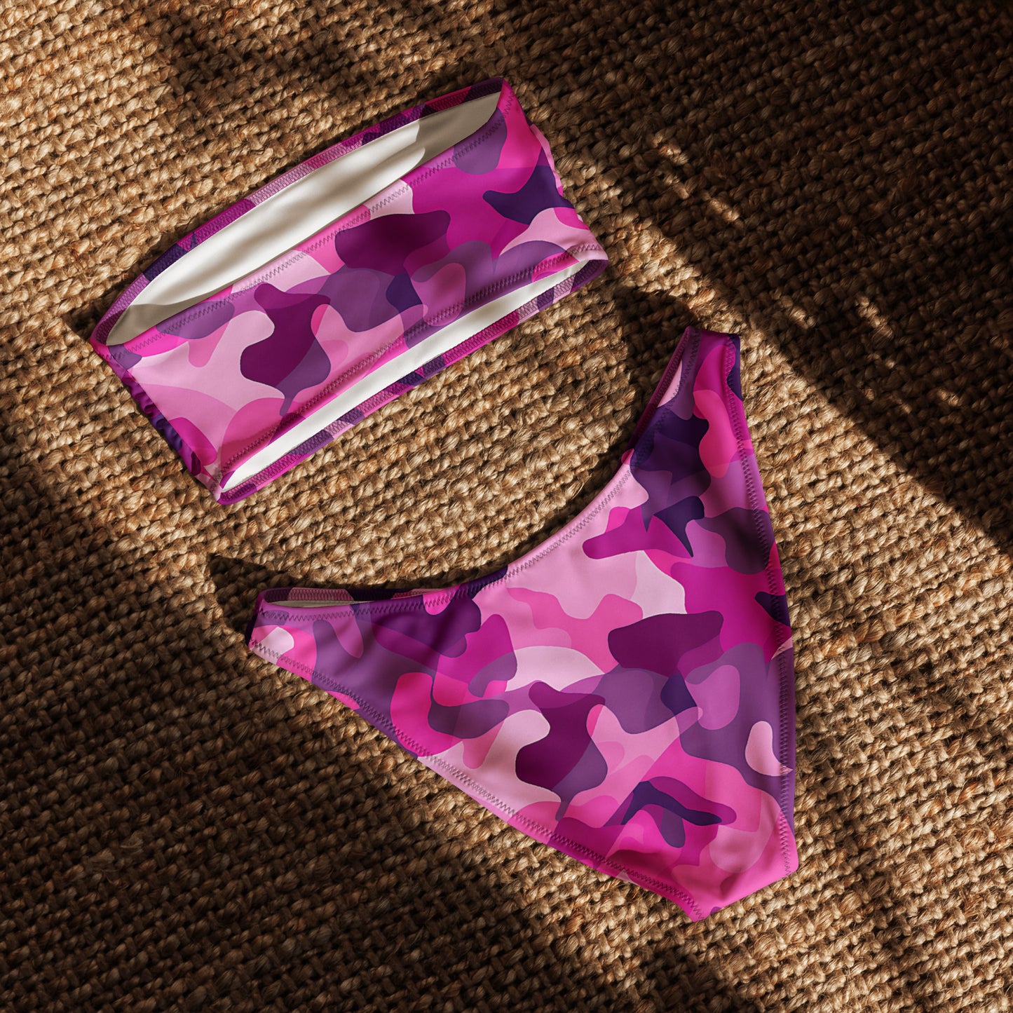 nachhaltiger-bandeau-bikini-pink-camouflage-v2-recyceltes-material-mit-allover-druck-bikini-jlr-design-5 - JLR Design