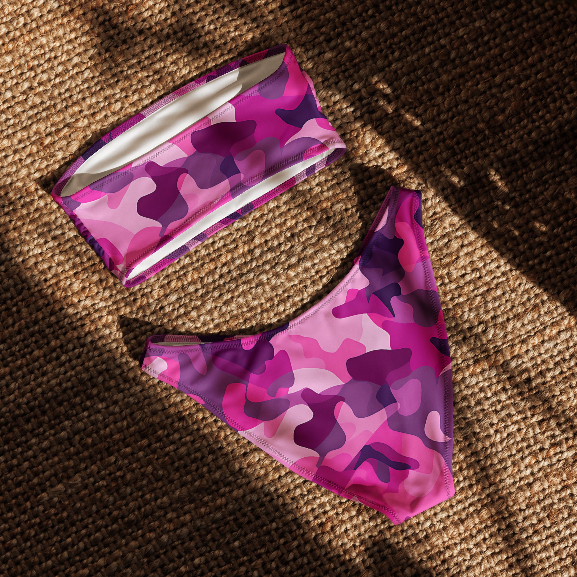 nachhaltiger-bandeau-bikini-pink-camouflage-v2-recyceltes-material-mit-allover-druck-bikini-jlr-design-5 - JLR Design