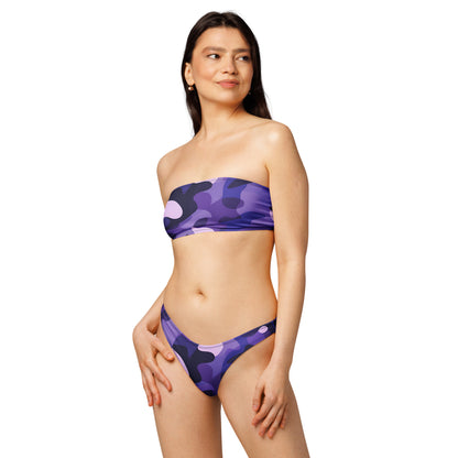 nachhaltiger-bandeau-bikini-purple-camouflage-v1-recyceltes-material-mit-allover-druck-bikini-jlr-design-2 - JLR Design
