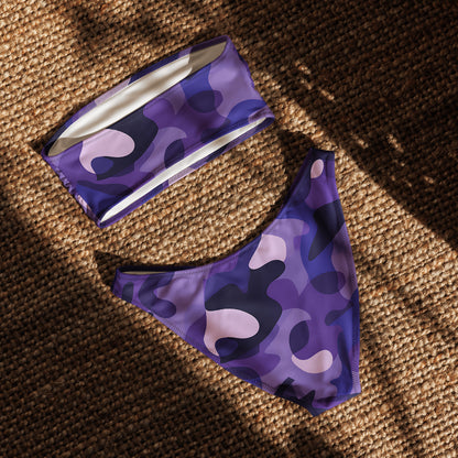 nachhaltiger-bandeau-bikini-purple-camouflage-v1-recyceltes-material-mit-allover-druck-bikini-jlr-design-4 - JLR Design