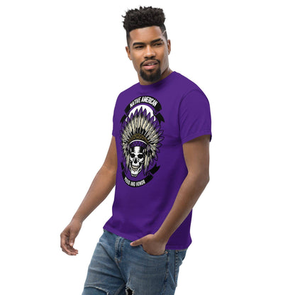 native-american-skull-herren-t-shirt-t-shirt-jlr-design-16 - JLR Design