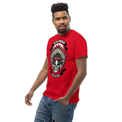 native-american-skull-herren-t-shirt-t-shirt-jlr-design-20 - JLR Design