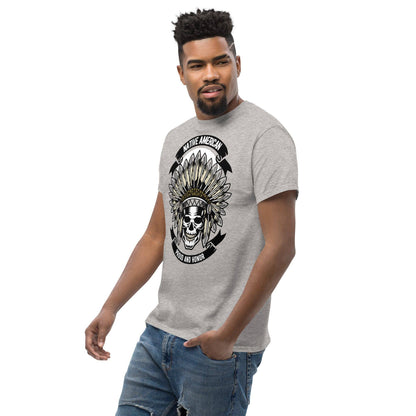 native-american-skull-herren-t-shirt-t-shirt-jlr-design-40 - JLR Design