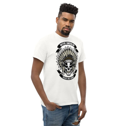 native-american-skull-herren-t-shirt-t-shirt-jlr-design-44 - JLR Design