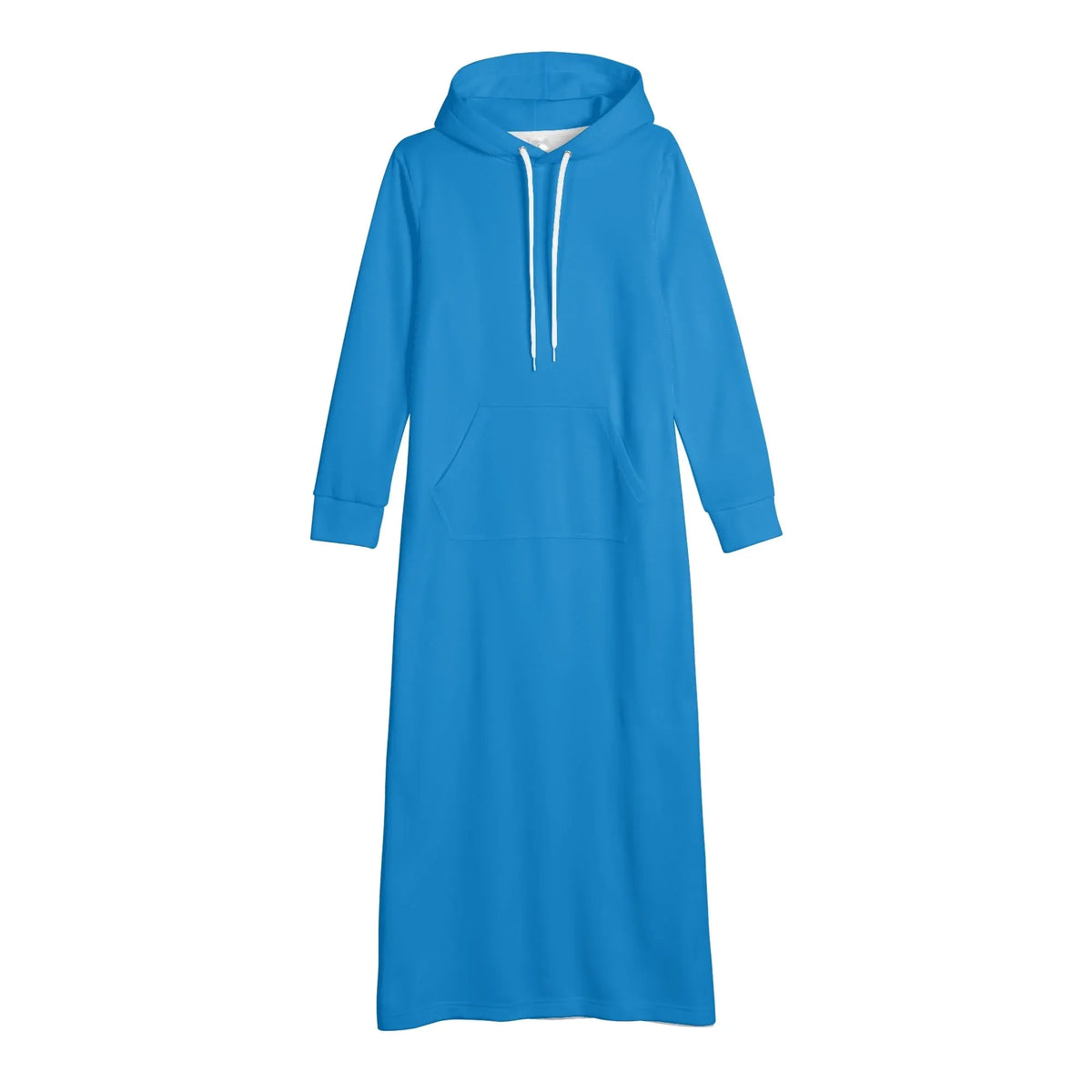navy-blue-damen-maxi-hoodiekleid-knochellanges-kapuzenkleid-aus-weich-angerautem-fleece-hoodiekleid-jlr-design-jlr-design-de-4 - JLR Design