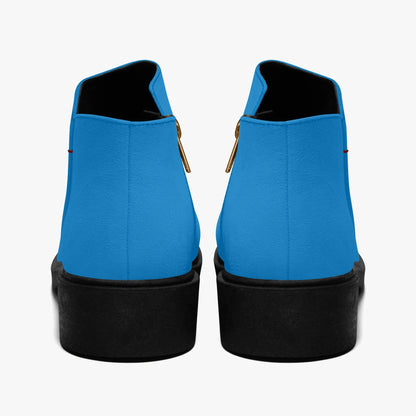 navy-blue-elegante-reissverschluss-stiefeletten-stiefeletten-jlr-design-2 - JLR Design