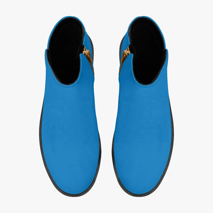navy-blue-elegante-reissverschluss-stiefeletten-stiefeletten-jlr-design-7 - JLR Design