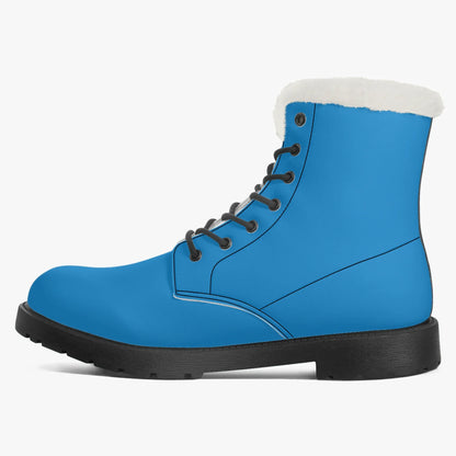 navy-blue-faux-fur-leder-boots-boots-jlr-design-4 - JLR Design