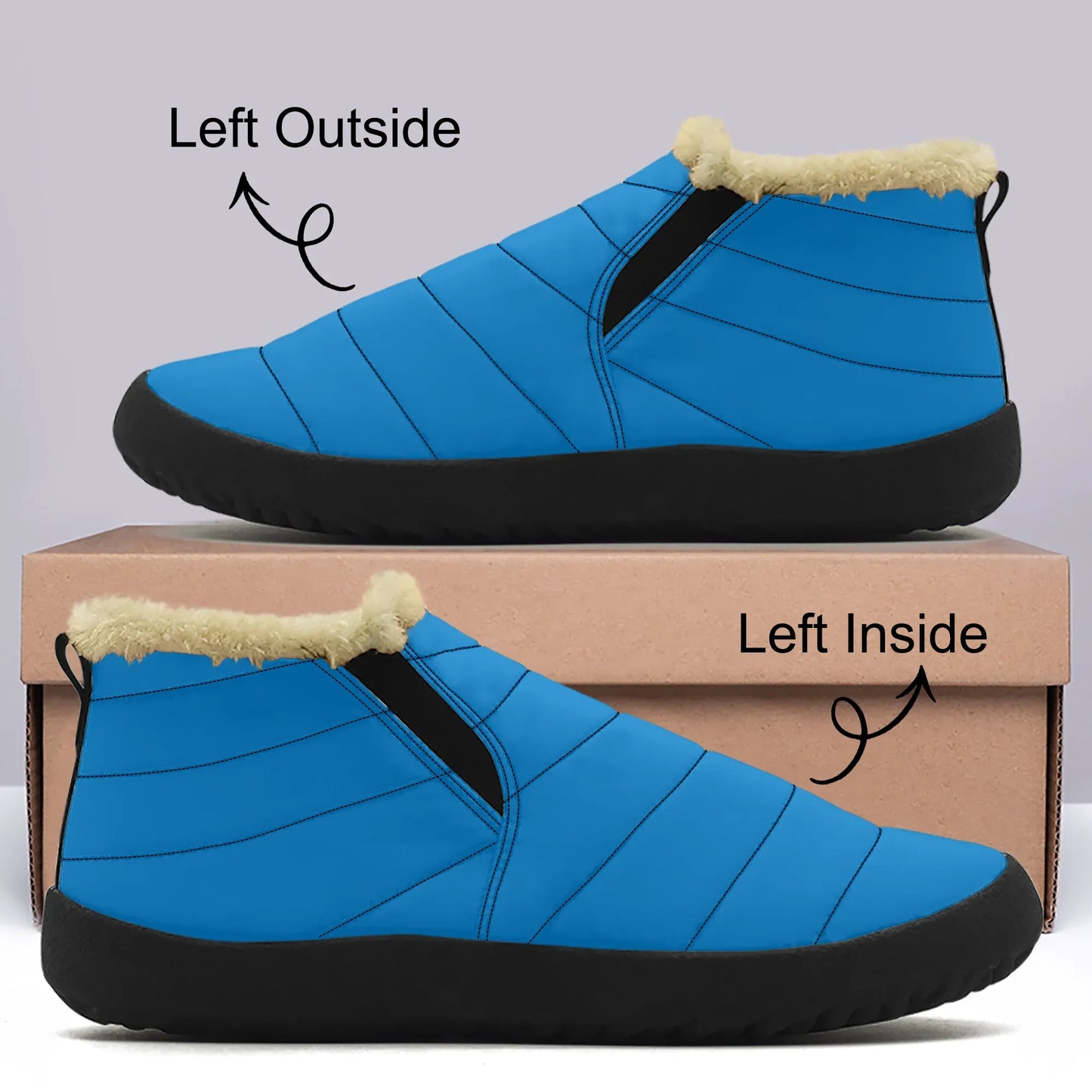 navy-blue-faux-fur-slipper-slipper-jlr-design-1 - JLR Design