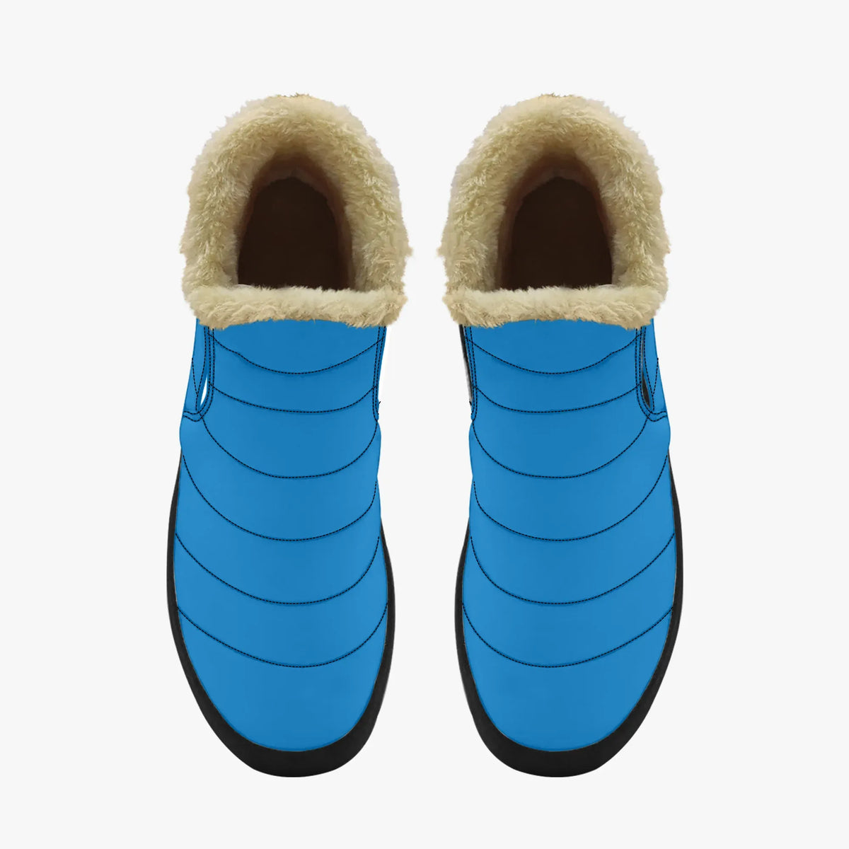 navy-blue-faux-fur-slipper-slipper-jlr-design-jlr-design-de-5 - JLR Design