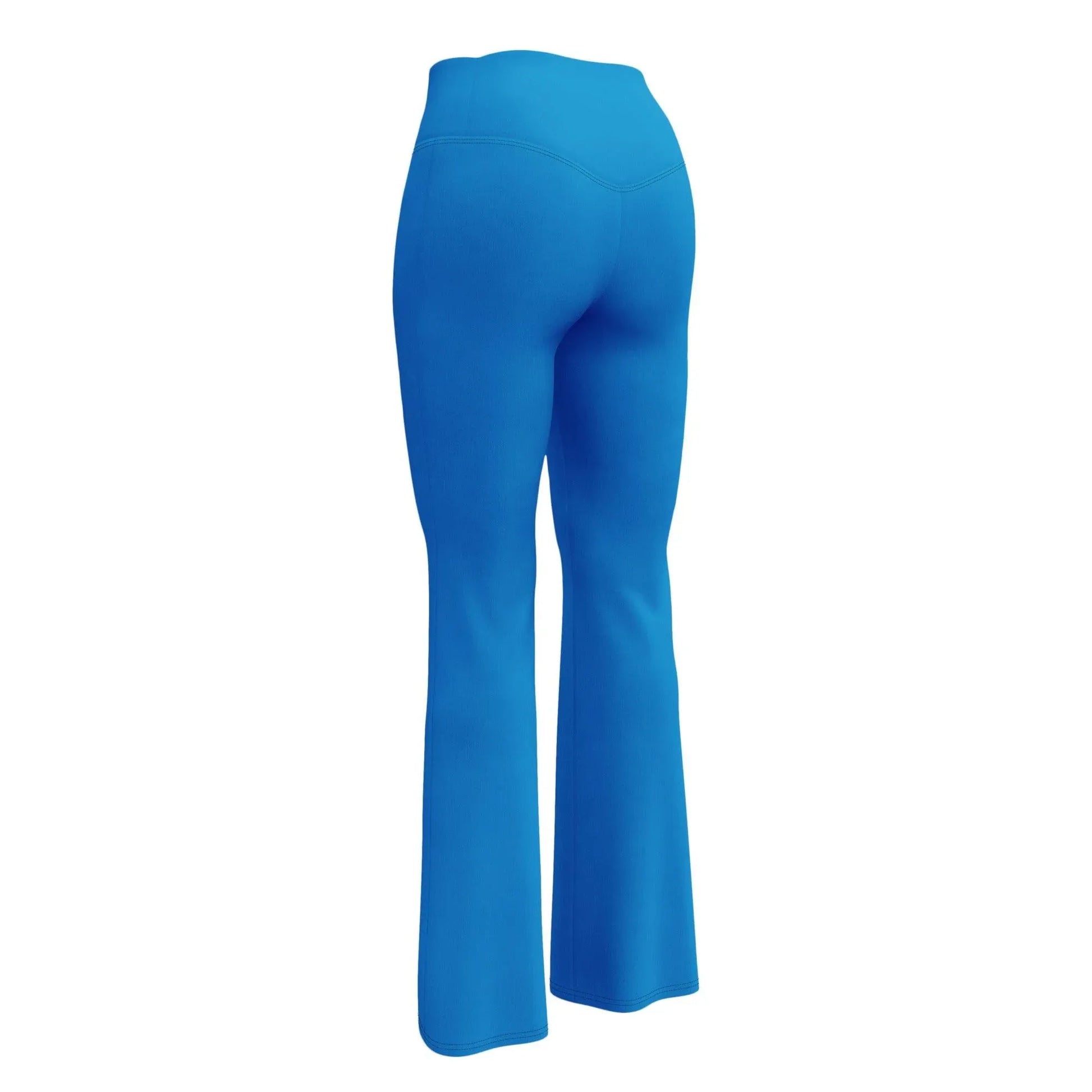 navy-blue-high-waist-flare-leggings-flare-leggings-jlr-design-7 - JLR Design