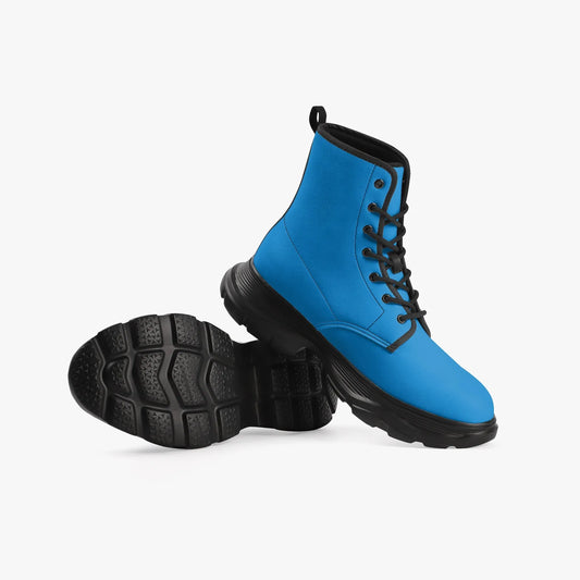 navy-blue-leather-chunky-boots-boots-jlr-design-1 - JLR Design