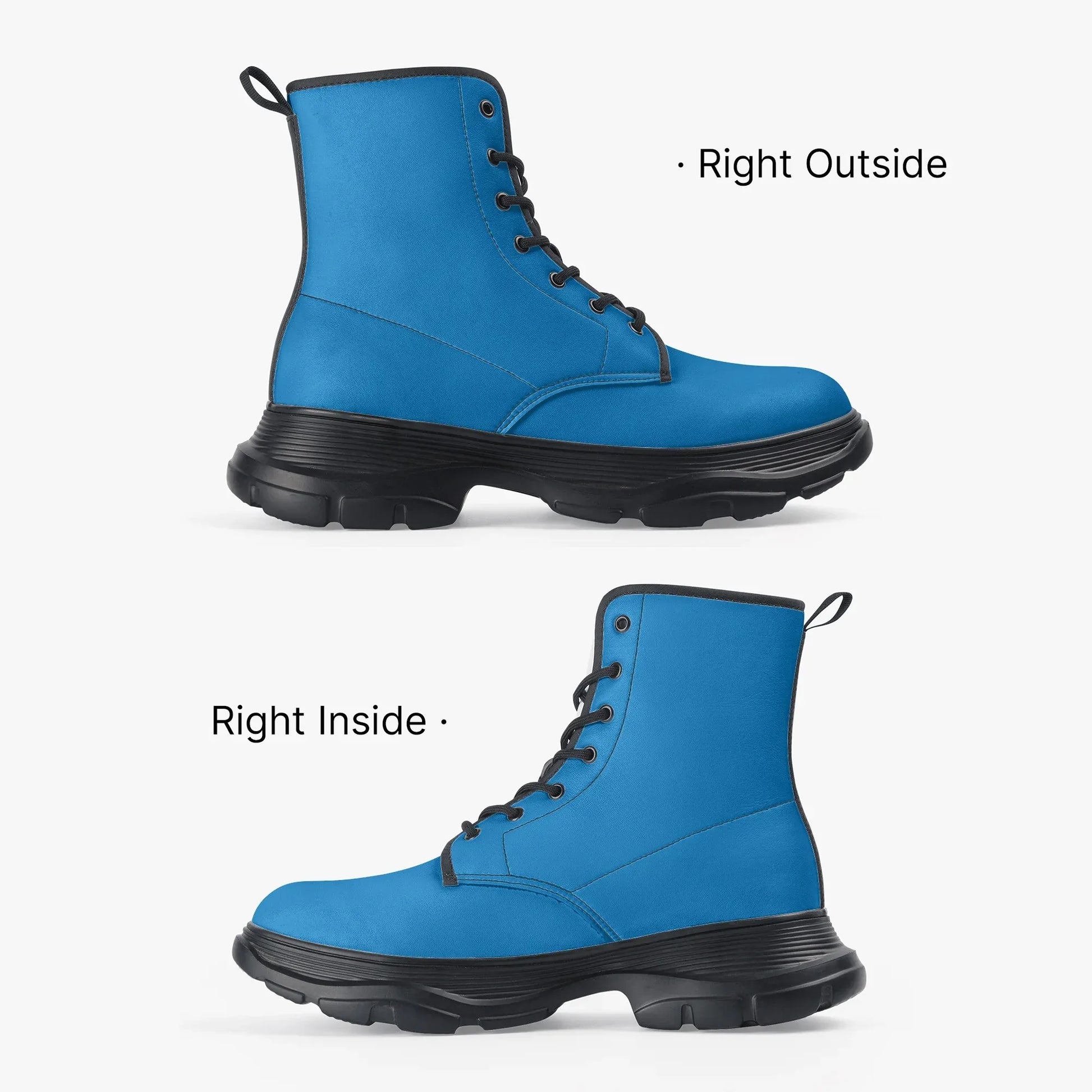 navy-blue-leather-chunky-boots-boots-jlr-design-4 - JLR Design