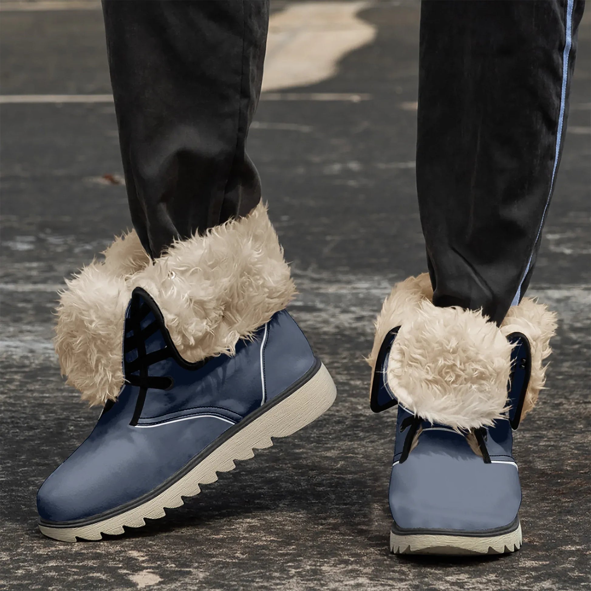 navy-chic-boots-mit-pluschfutter-boots-jlr-design-3 - JLR Design