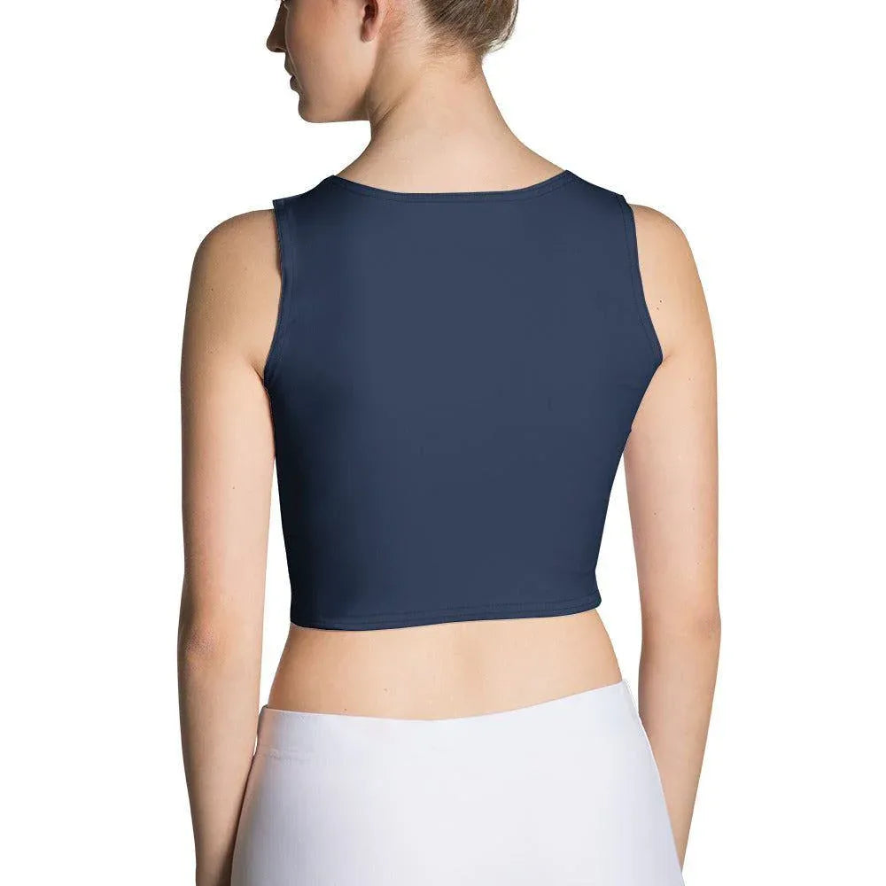 navy-damen-crop-top-crop-top-jlr-design-2 - JLR Design