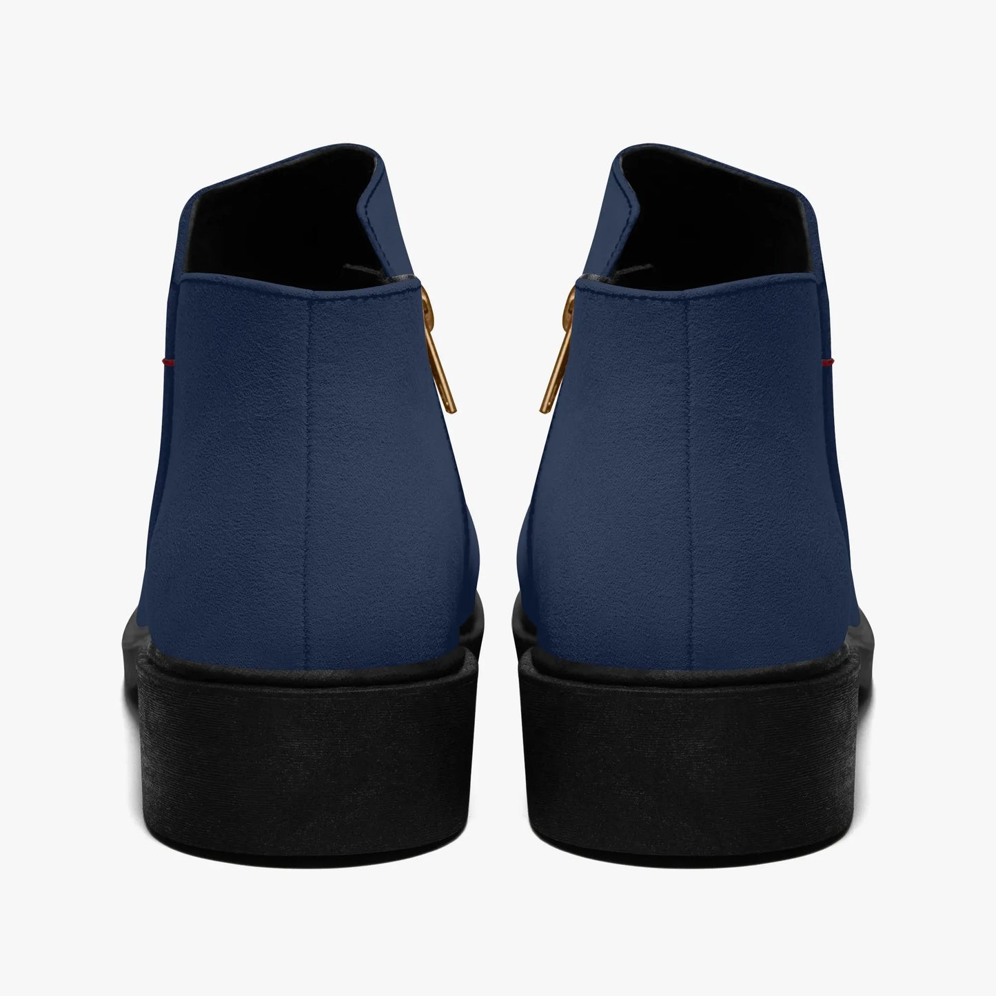 navy-elegante-reissverschluss-stiefeletten-stiefeletten-jlr-design-2 - JLR Design
