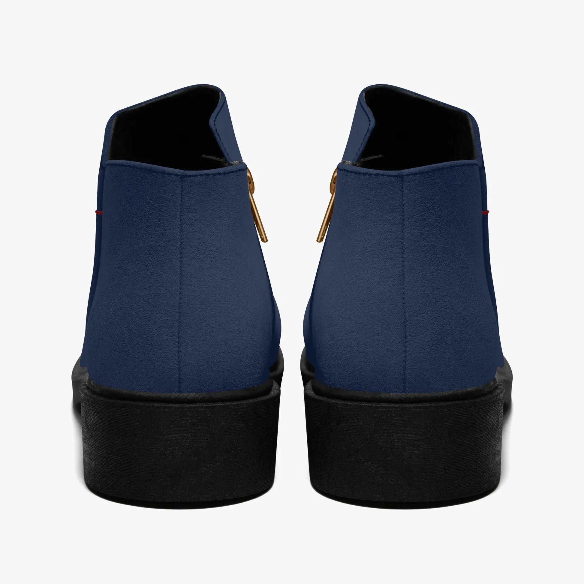 navy-elegante-reissverschluss-stiefeletten-stiefeletten-jlr-design-2 - JLR Design