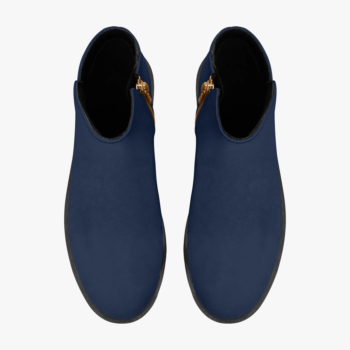 navy-elegante-reissverschluss-stiefeletten-stiefeletten-jlr-design-7 - JLR Design