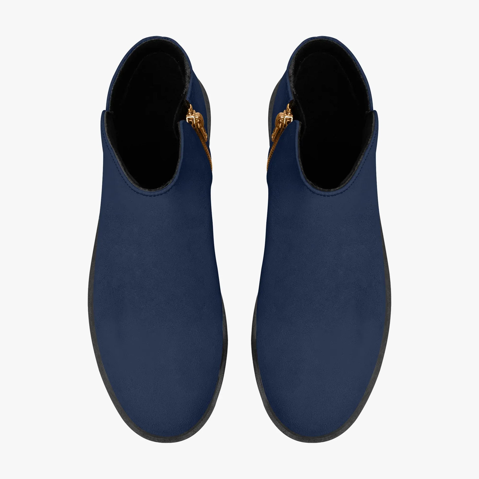 navy-elegante-reissverschluss-stiefeletten-stiefeletten-jlr-design-7 - JLR Design