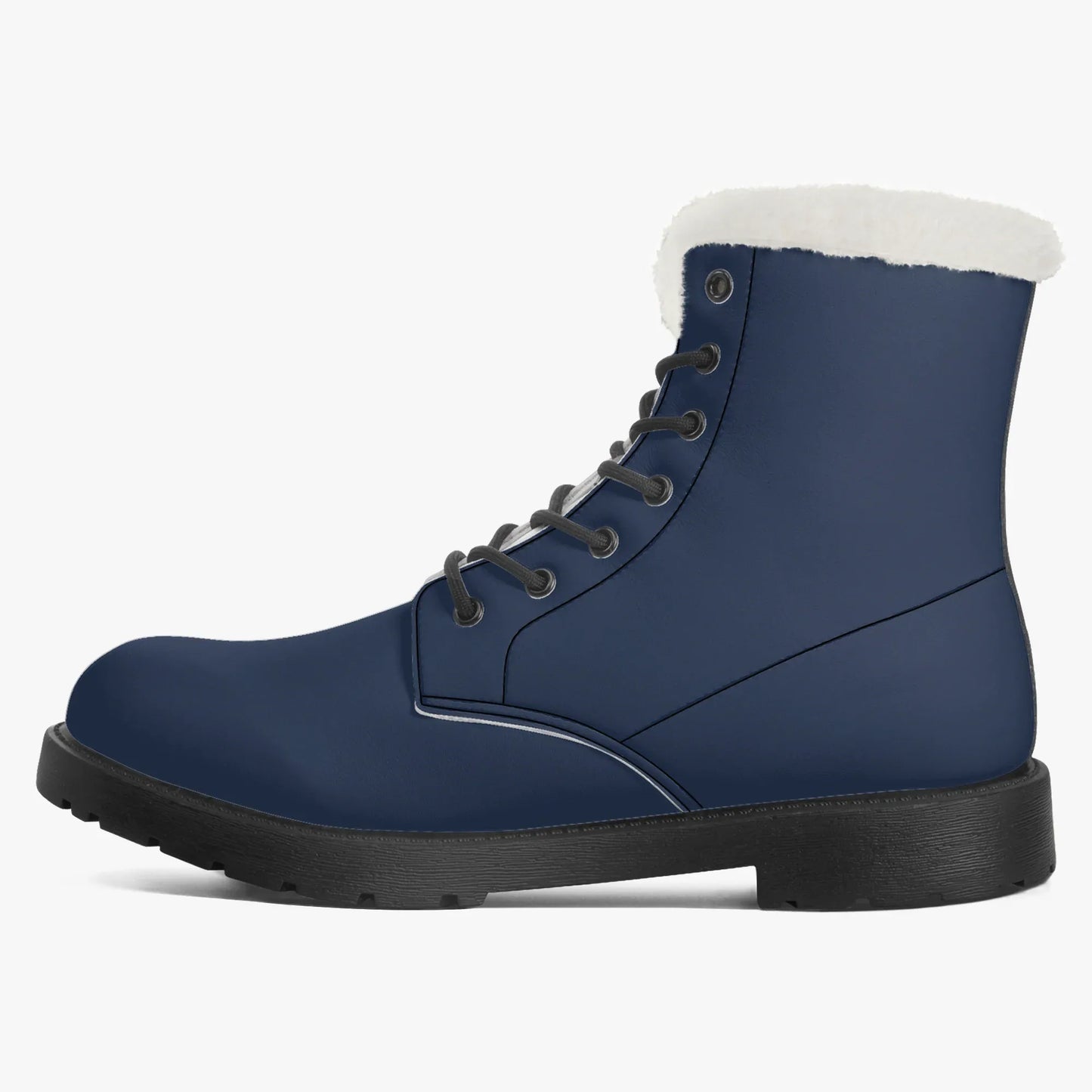 navy-faux-fur-leder-boots-boots-jlr-design-4 - JLR Design