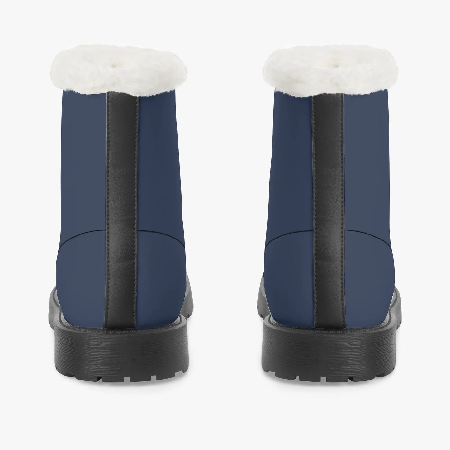 navy-faux-fur-leder-boots-boots-jlr-design-6 - JLR Design