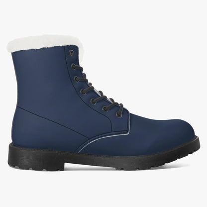 navy-faux-fur-leder-boots-boots-jlr-design-8 - JLR Design