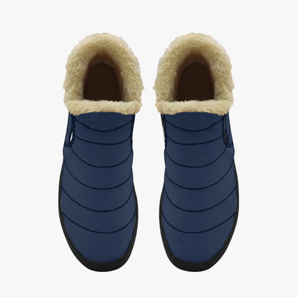 navy-faux-fur-slipper-slipper-jlr-design-5 - JLR Design