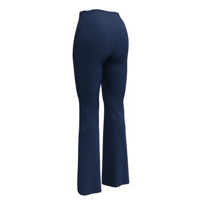 navy-high-waist-flare-leggings-flare-leggings-jlr-design-7 - JLR Design