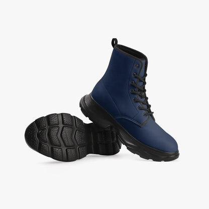 navy-leather-chunky-boots-boots-jlr-design-1 - JLR Design
