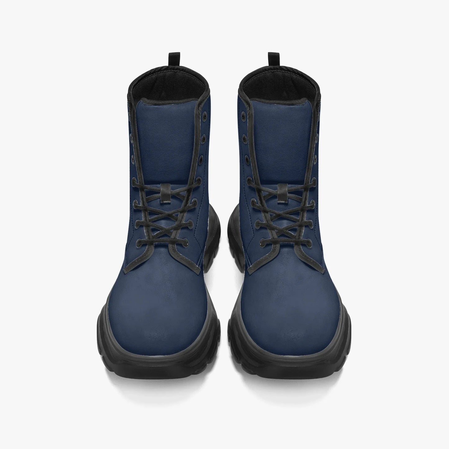 navy-leather-chunky-boots-boots-jlr-design-5 - JLR Design