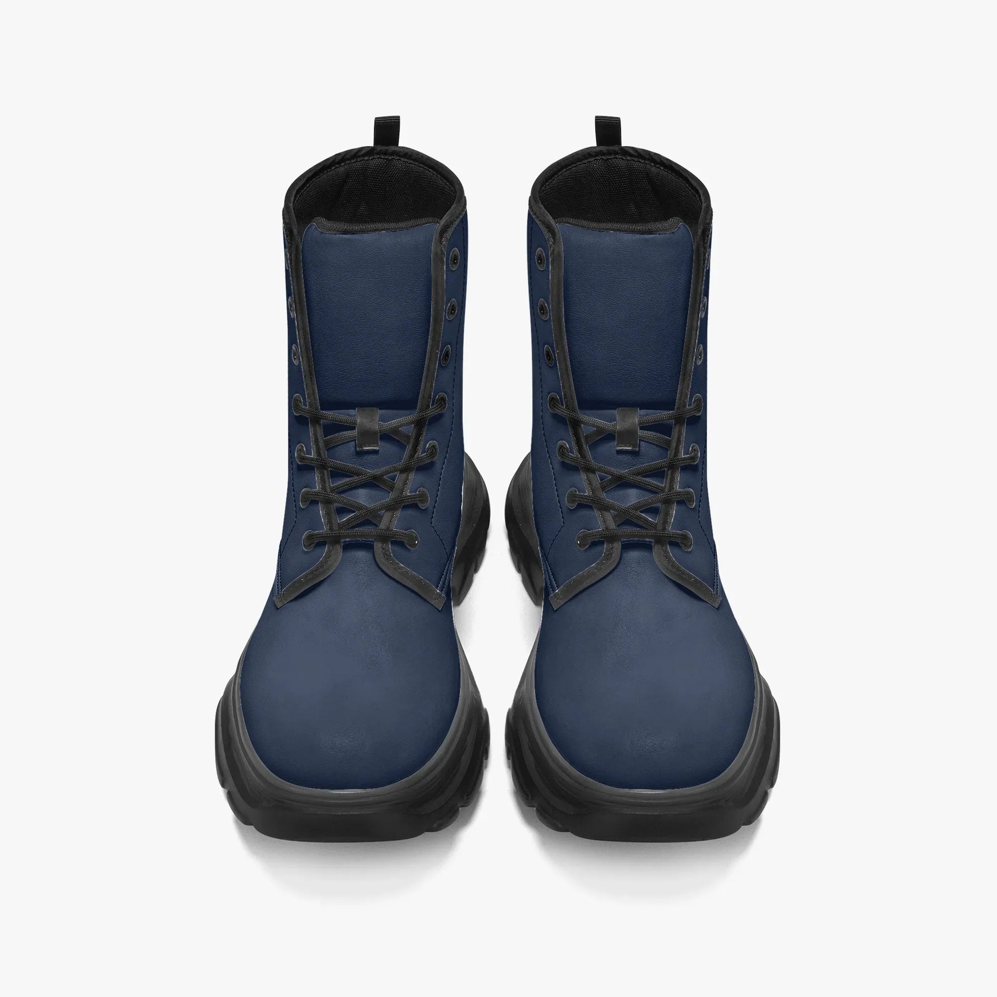 navy-leather-chunky-boots-boots-jlr-design-5 - JLR Design