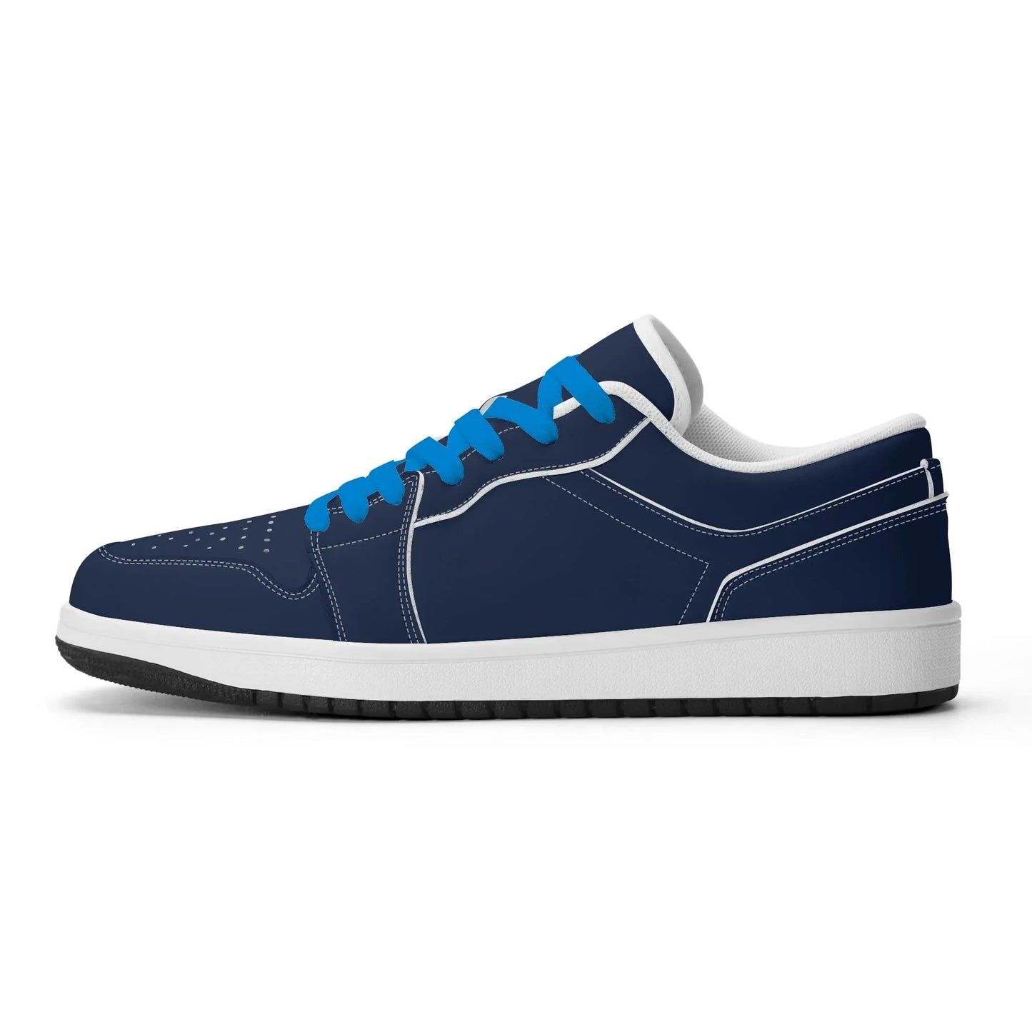 navy-low-top-leder-sneaker-fur-damen-sneaker-jlr-design-2 - JLR Design