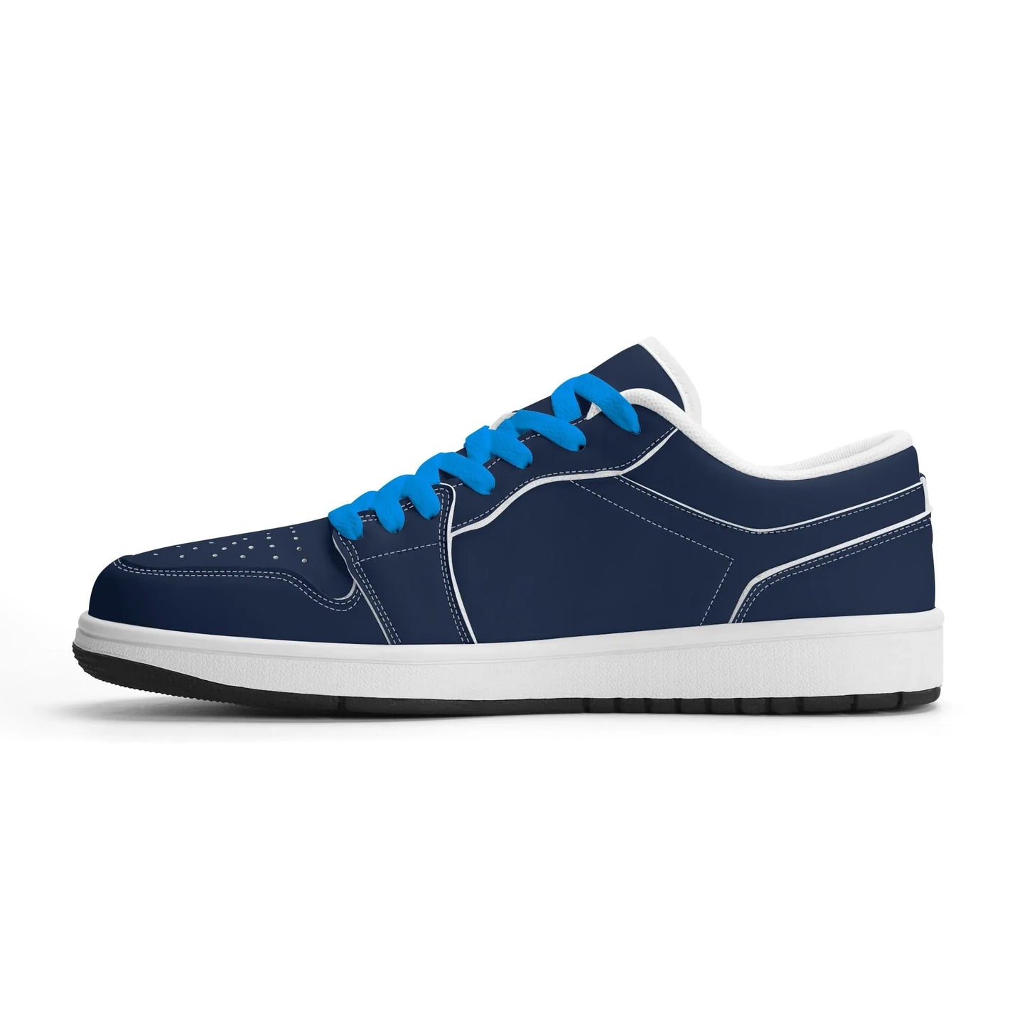 navy-low-top-leder-sneaker-fur-damen-sneaker-jlr-design-4 - JLR Design