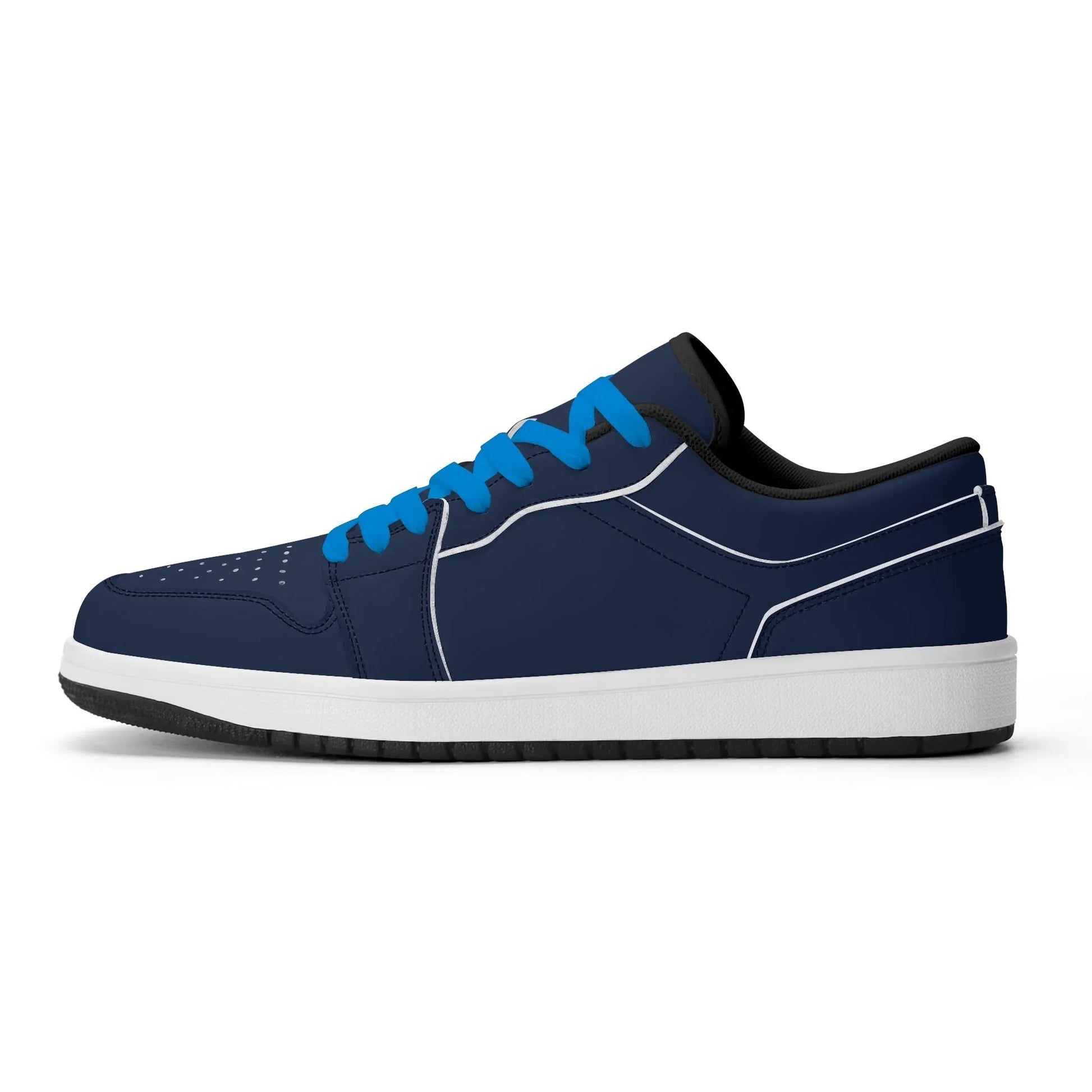 navy-low-top-leder-sneaker-fur-damen-sneaker-jlr-design-9 - JLR Design