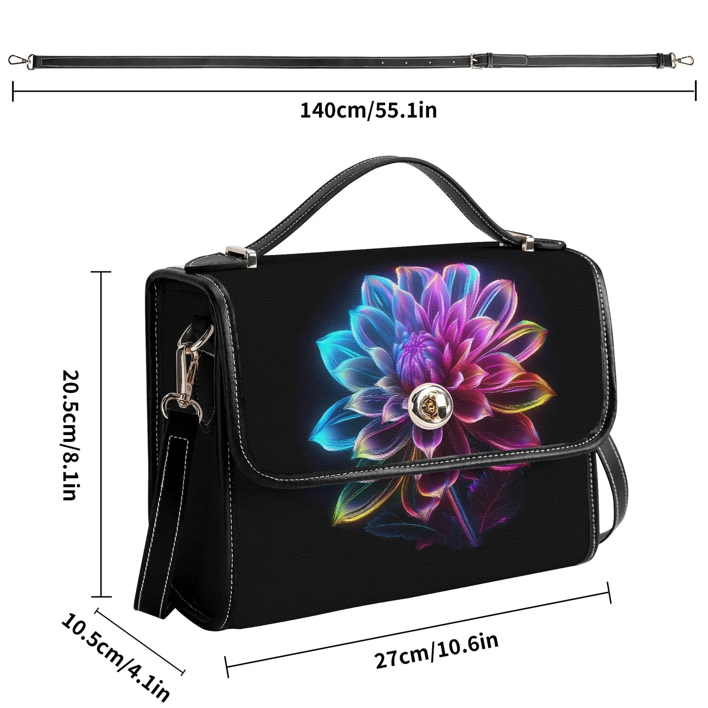 neon-dahlia-satchel-bag-umhangetasche-umhangetasche-jlr-design-8 - JLR Design
