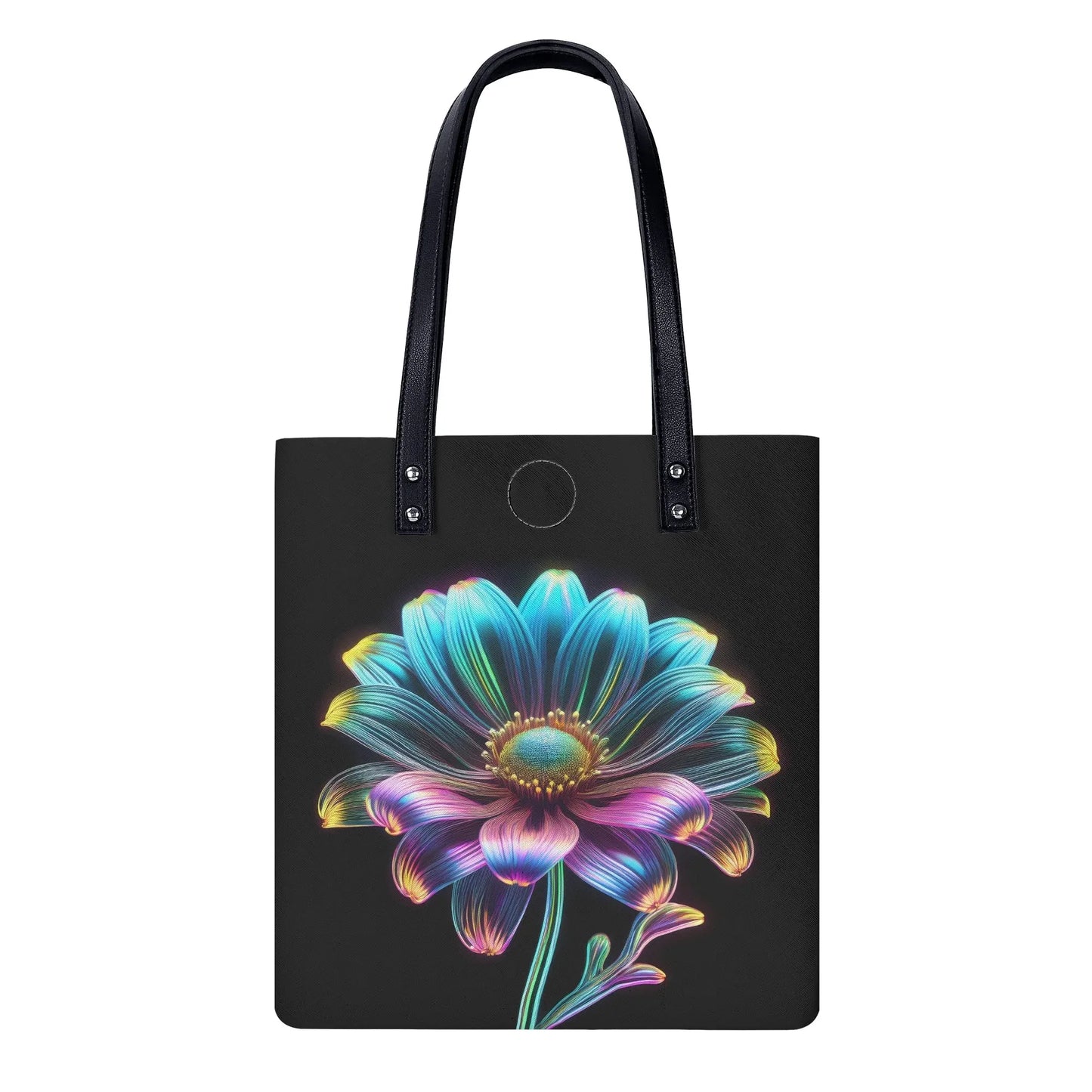 neon-ganseblumchen-pu-leder-handtasche-handtasche-jlr-design-1 - JLR Design