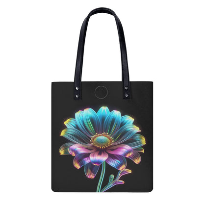 neon-ganseblumchen-pu-leder-handtasche-handtasche-jlr-design-1 - JLR Design