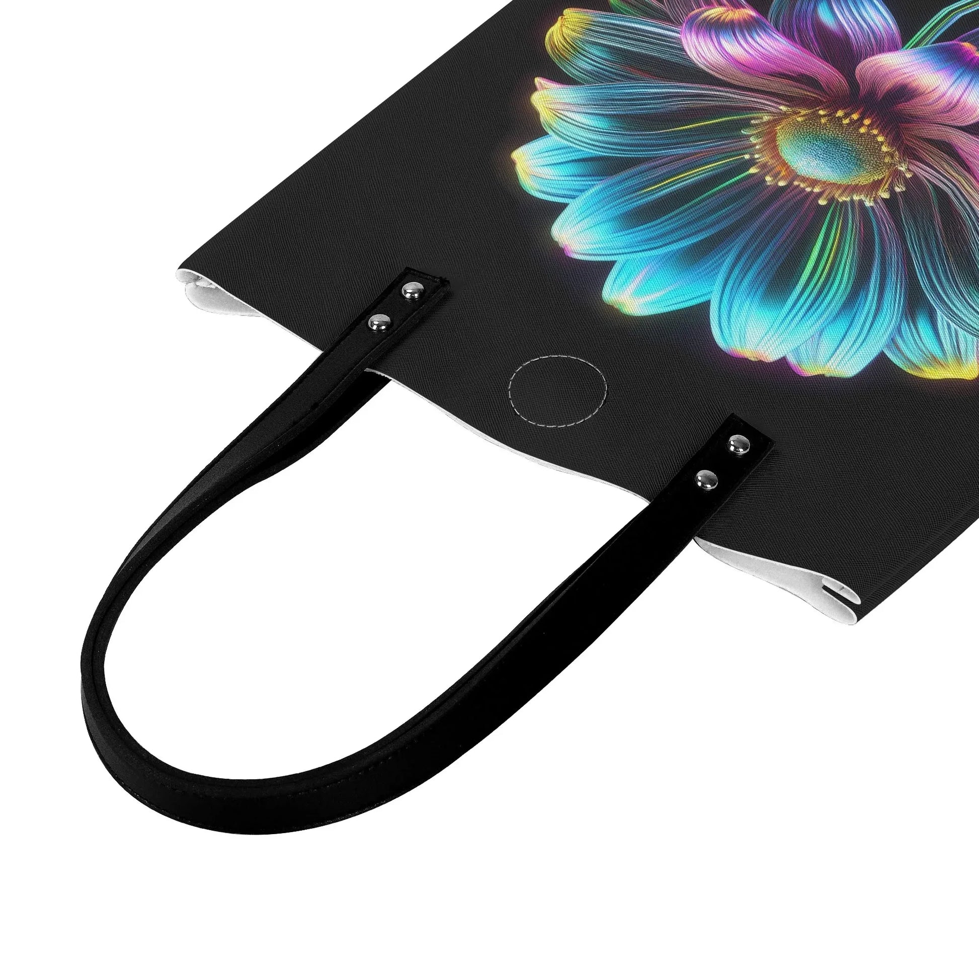 neon-ganseblumchen-pu-leder-handtasche-handtasche-jlr-design-3 - JLR Design
