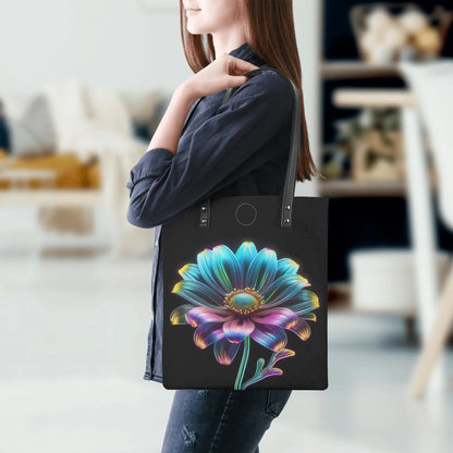 neon-ganseblumchen-pu-leder-handtasche-handtasche-jlr-design-5 - JLR Design