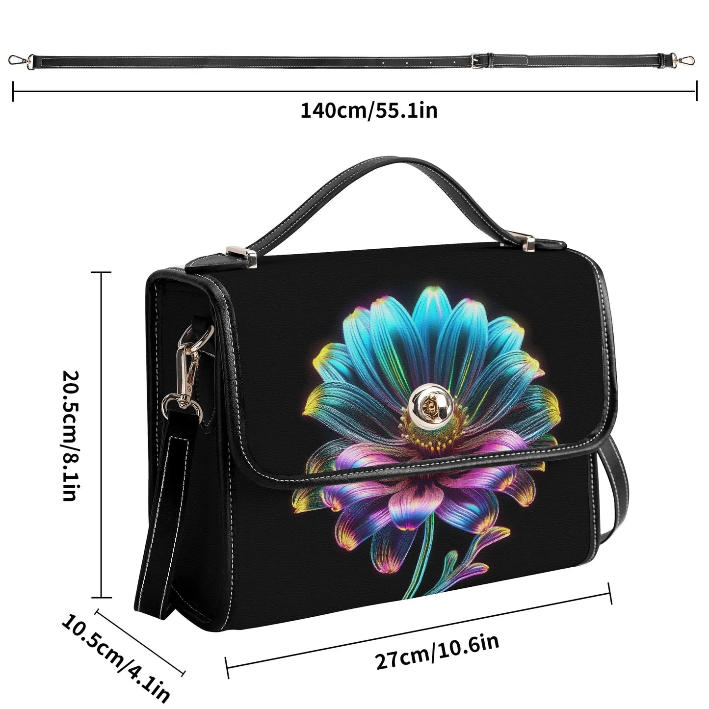 neon-ganseblumchen-satchel-bag-umhangetasche-umhangetasche-jlr-design-8 - JLR Design