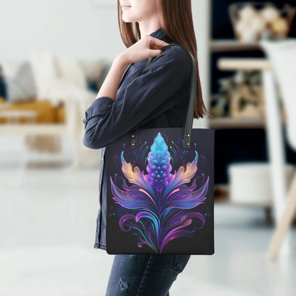 neon-lavender-pu-leder-handtasche-handtasche-jlr-design-5 - JLR Design