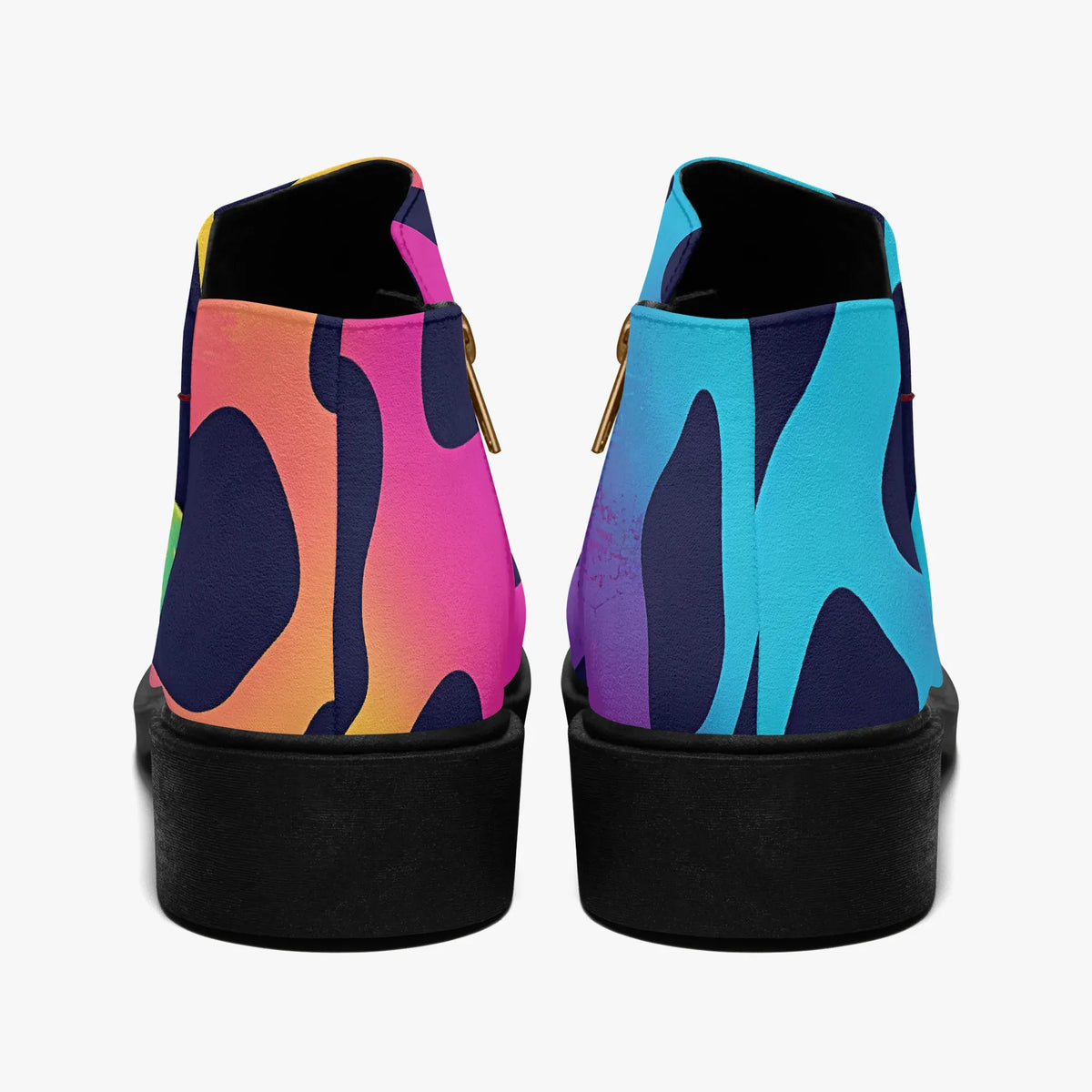 neon-leopard-elegante-reissverschluss-stiefeletten-stiefeletten-jlr-design-jlr-design-de-2 - JLR Design