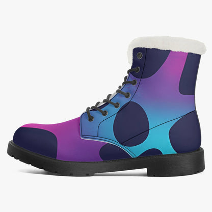 neon-leopard-faux-fur-leder-boots-boots-jlr-design-4 - JLR Design
