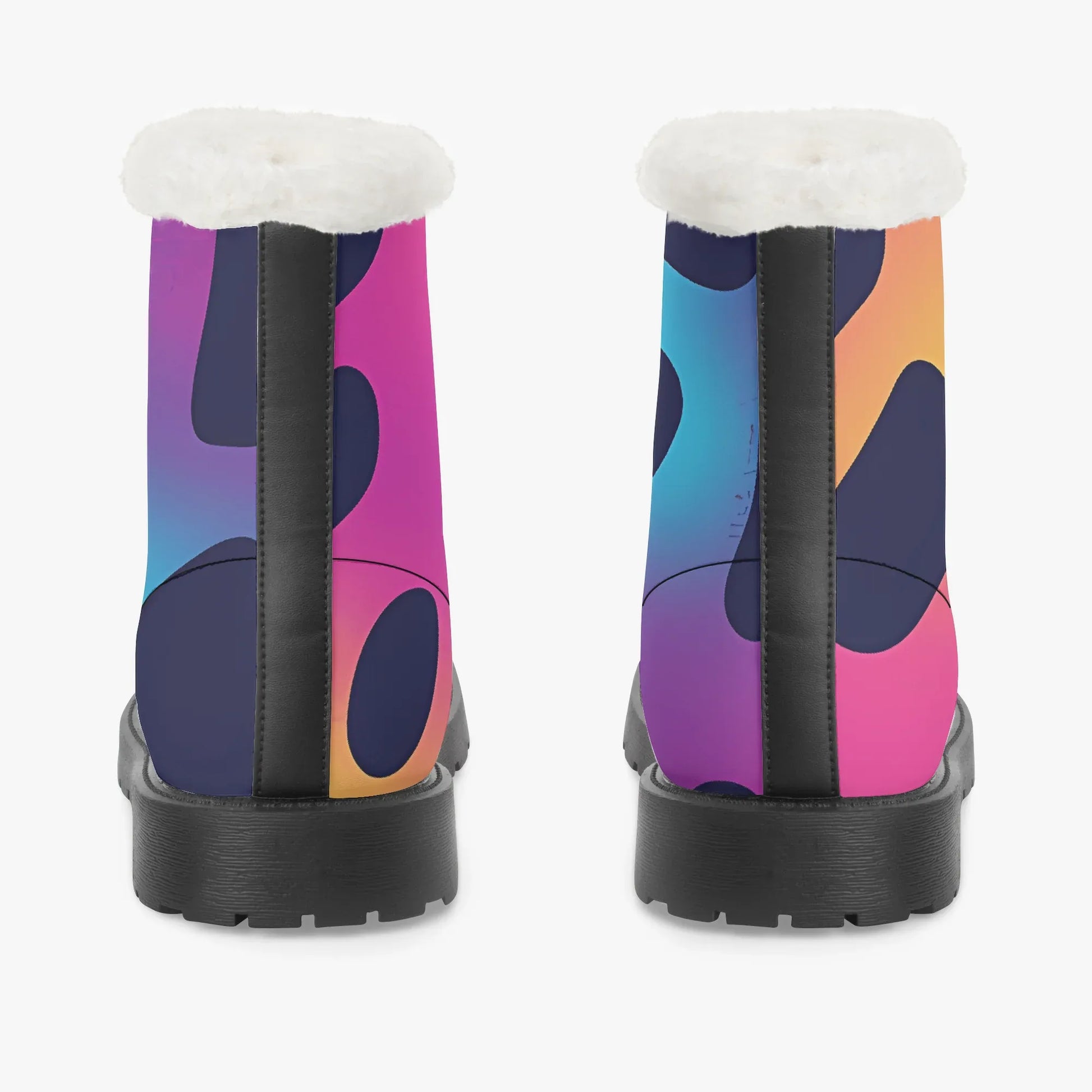 neon-leopard-faux-fur-leder-boots-boots-jlr-design-6 - JLR Design