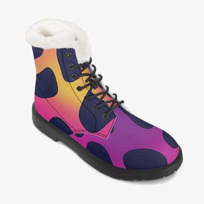 neon-leopard-faux-fur-leder-boots-boots-jlr-design-7 - JLR Design