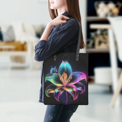 neon-lilie-2-pu-leder-handtasche-handtasche-jlr-design-5 - JLR Design
