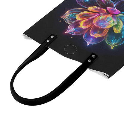 neon-lotusblume-2-pu-leder-handtasche-handtasche-jlr-design-3 - JLR Design
