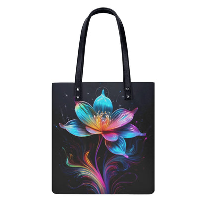 neon-lotusblume-pu-leder-handtasche-handtasche-jlr-design-1 - JLR Design